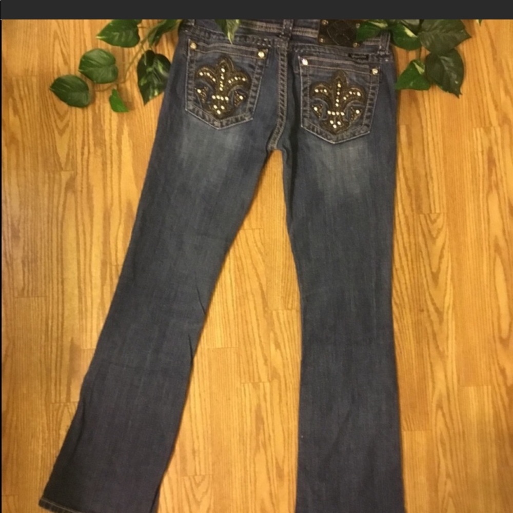 🛍💝💯✅➡️ Used Miss Me Jeans size 28 - Picture 2 of 12